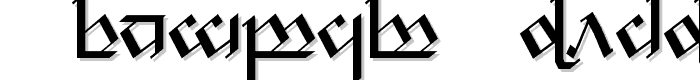 Tengwar Noldor 1 font